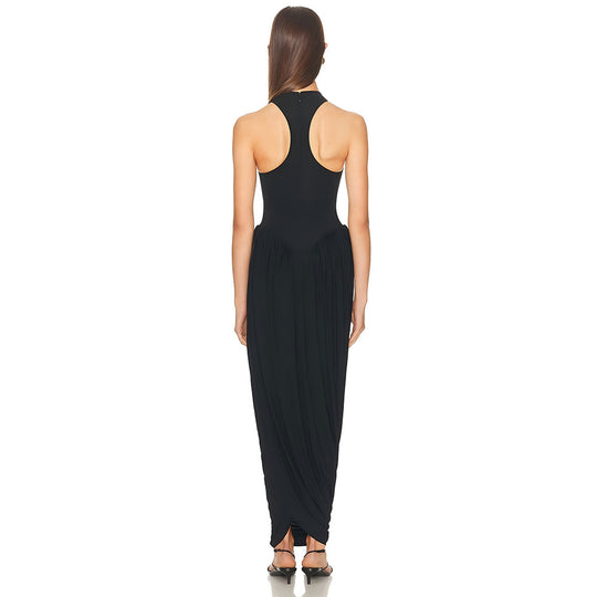 Damen Elegantes und fließendes Abendkleid EB