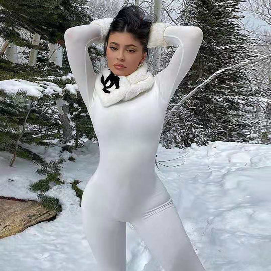 Damen Nahtloser Thermo-Bodysuit EB