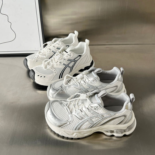 Damen Sportliche Lauf-Sneaker mit atmungsaktivem Mesh-Obermaterial und rutschfester Sohle EB
