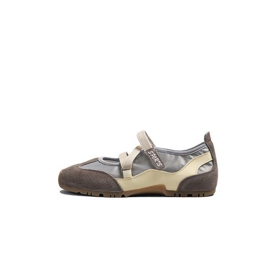 Damen modische Slipper mit verstellbarem Riemen und rutschfester Sohle EB