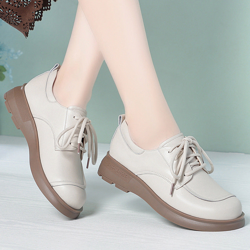 Damen Schnürschuhe mit eleganter Profilsohle und atmungsaktivem Obermaterial EB