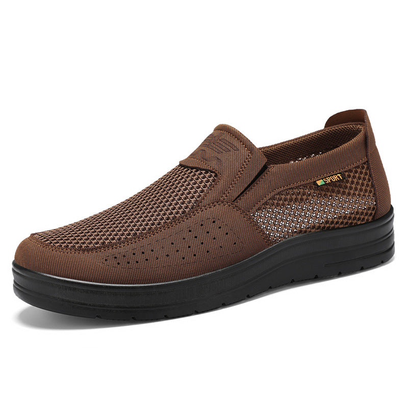 Damen Atmungsaktive Slip-On Freizeitschuhe mit rutschfester Sohle EB
