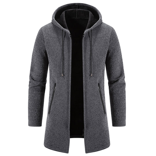 Herren elegante Freizeitjacke mit praktischen Reißverschlusstaschen EB