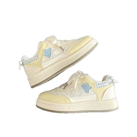 Damen Sportliche Sneaker mit verspielten Designelementen EB