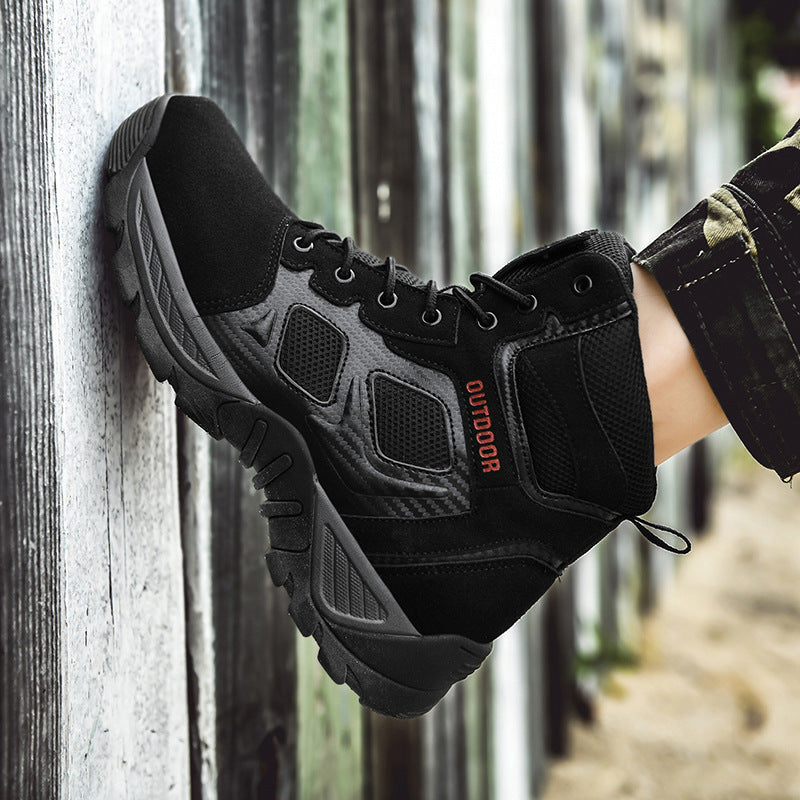 Damen Multifunktionale Outdoor-Trekking-Stiefel mit rutschfester Sohle EB