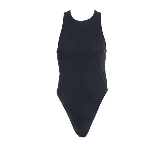 Damen Badebekleidung mit elegantem U-Ausschnitt und hohem Beinausschnitt EB