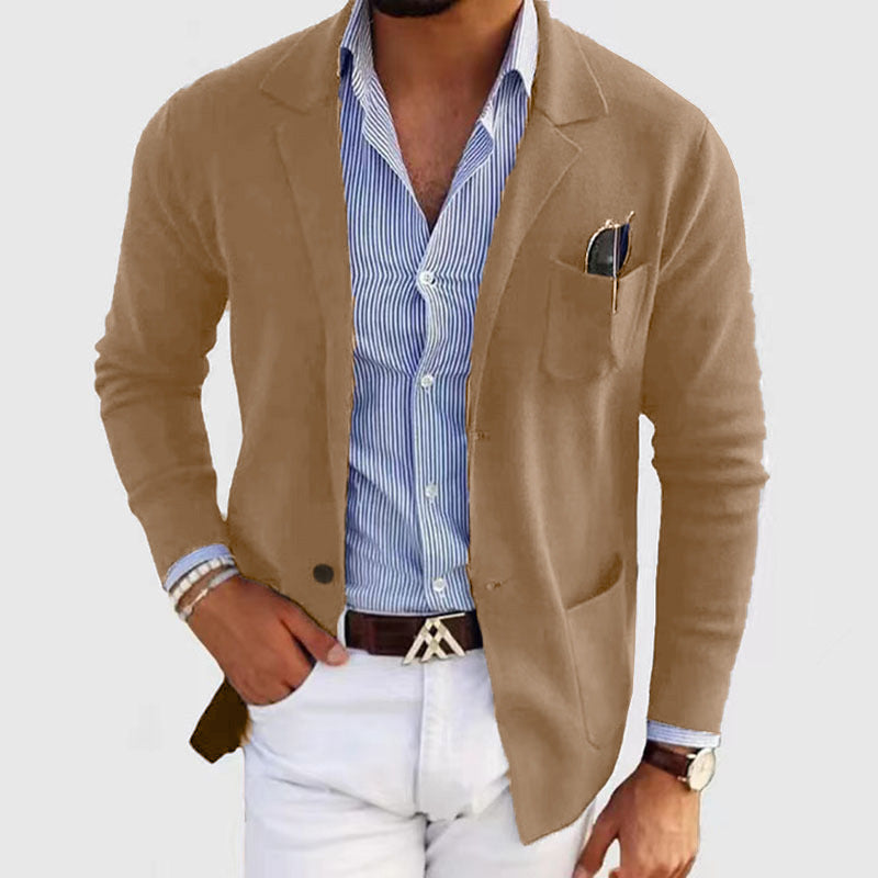Herren elegante und bequeme Strickjacke EB