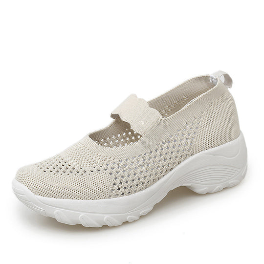 Damen Atmungsaktive Freizeitschuhe mit elastischem Schnürsystem EB