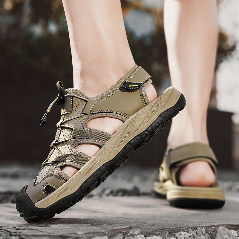 Damen Sportliche Outdoorsandalen mit rutschfester Sohle und atmungsaktivem Obermaterial EB