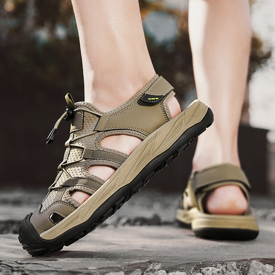 Damen Sportliche Outdoorsandalen mit rutschfester Sohle und atmungsaktivem Obermaterial EB