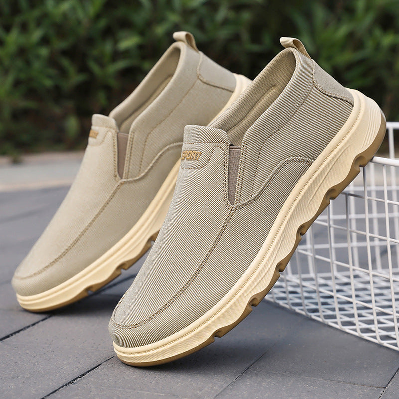 Damen Komfortable und flexible Slip-On Laufschuhe EB