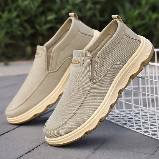 Damen Komfortable und flexible Slip-On Laufschuhe EB