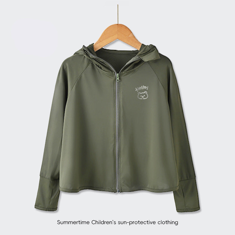 Damen UV-Schutzjacke mit Kapuze und weichem Material EB
