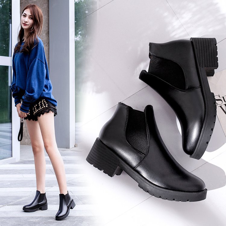 Damen elegante Chelsea-Stiefel EB