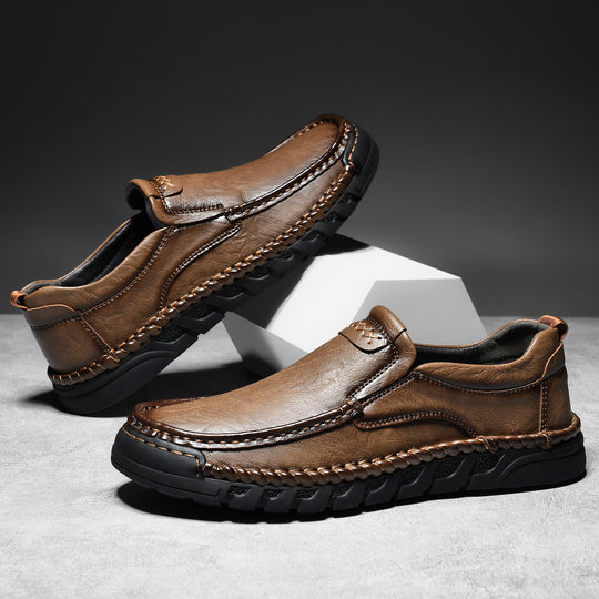 Herren Bequeme Mokassins mit flexibler Sohle und hochwertigen Details EB