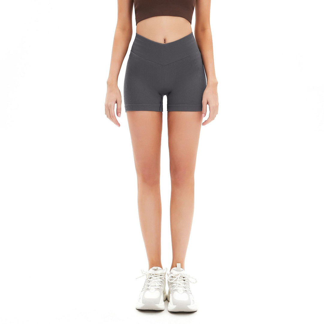 Damen Sportliche Hochbund-Shorts EB