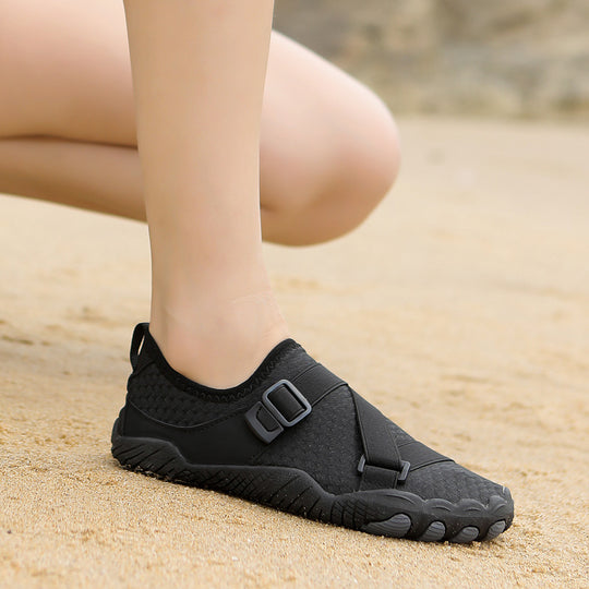 Damen Wassersportschuhe mit elastischem Schnellschnürsystem und rutschfester Sohle EB