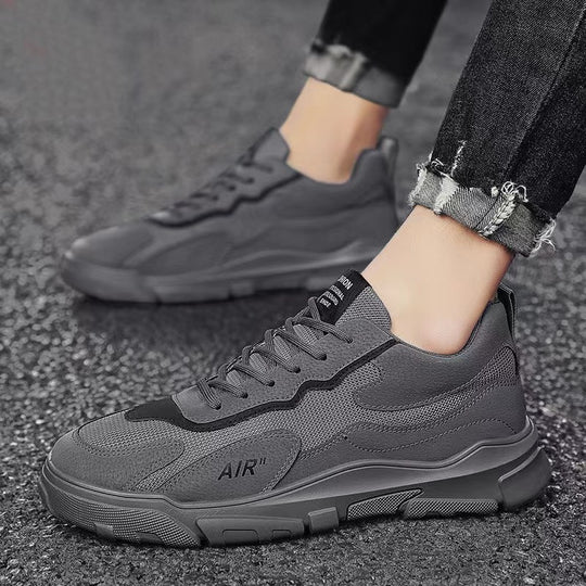 Damen Sportliche Urban Sneakers mit atmungsaktiver Mesh-Oberfläche und dämpfender Sohle EB