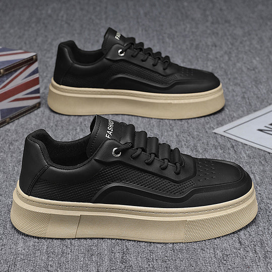 Damen Modische Sneaker mit trendiger Plateausohle und atmungsaktivem Obermaterial EB