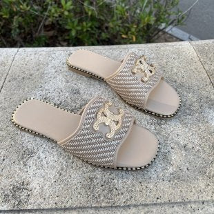 Damen Riemchen-Sandalen mit funkelnder Applikation EB
