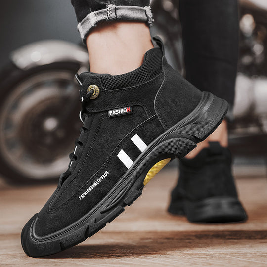 Damen Sportliche High-Top Sneakers mit rutschfester Sohle und dämpfendem Innenmaterial EB