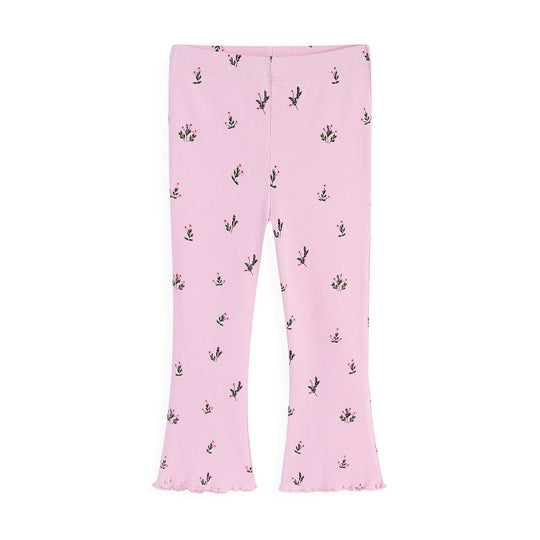 Mädchen Schlagleggings mit floralem Muster EB