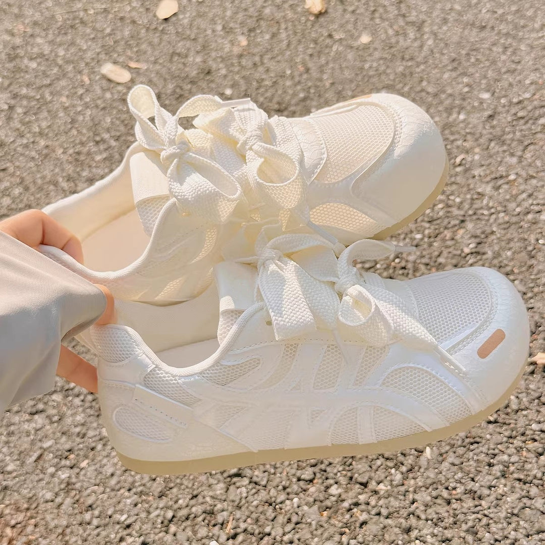 Damen Sportliche Sneaker mit innovativem Netzdesign und komfortabler Schnürung EB