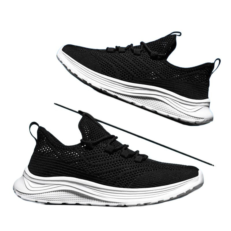 Damen Lightweight Lauf Sneakers mit atmungsaktivem Obermaterial und dämpfender Sohle EB