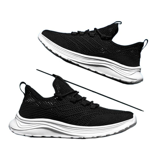 Damen Lightweight Lauf Sneakers mit atmungsaktivem Obermaterial und dämpfender Sohle EB
