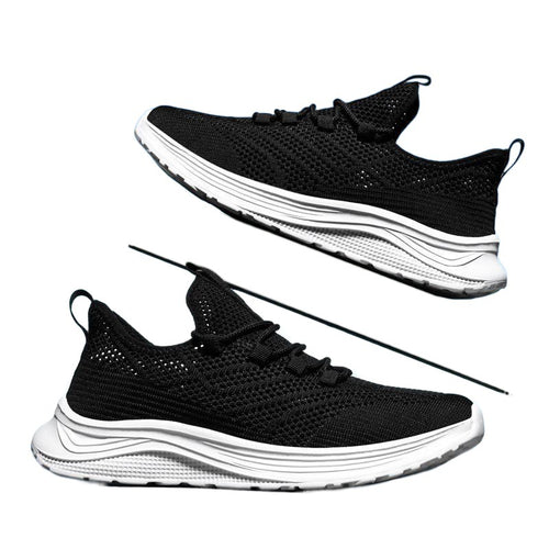 Damen Lightweight Lauf Sneakers mit atmungsaktivem Obermaterial und dämpfender Sohle EB