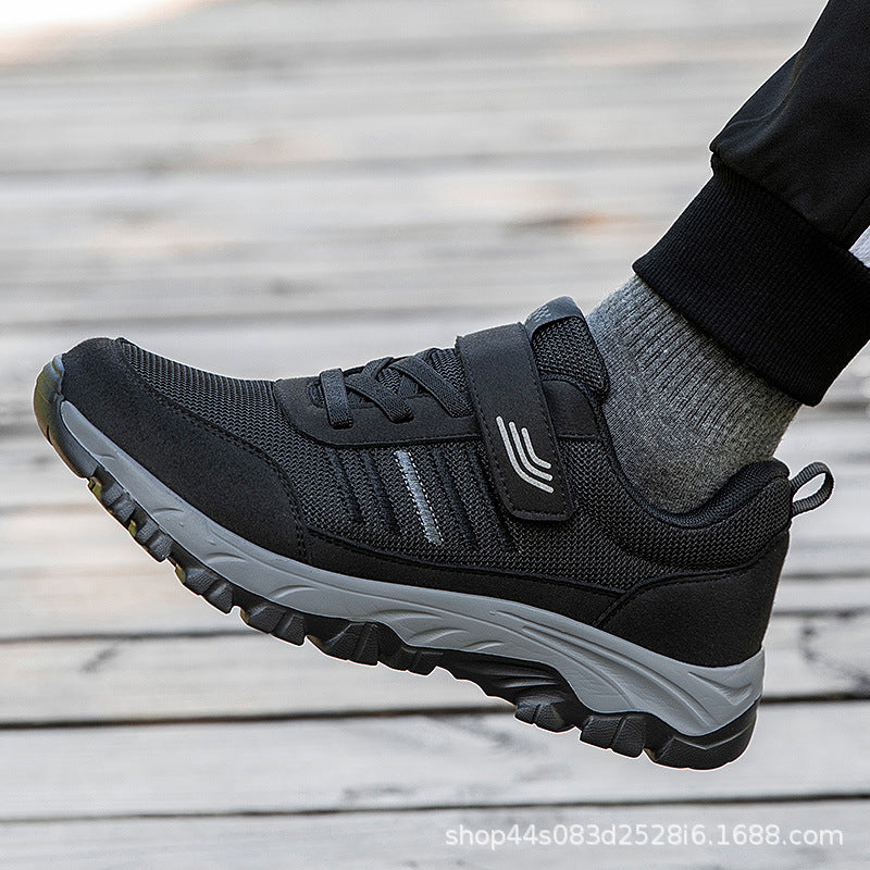 Damen Sportliche Outdoor-Sneaker mit verstellbarem Klettverschluss EB