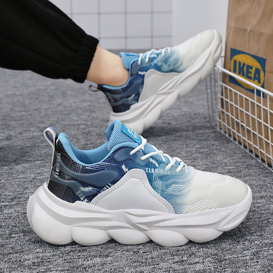 Damen Sportliche Sneakers mit dämpfendem Sohlenprofil und atmungsaktivem Obermaterial EB