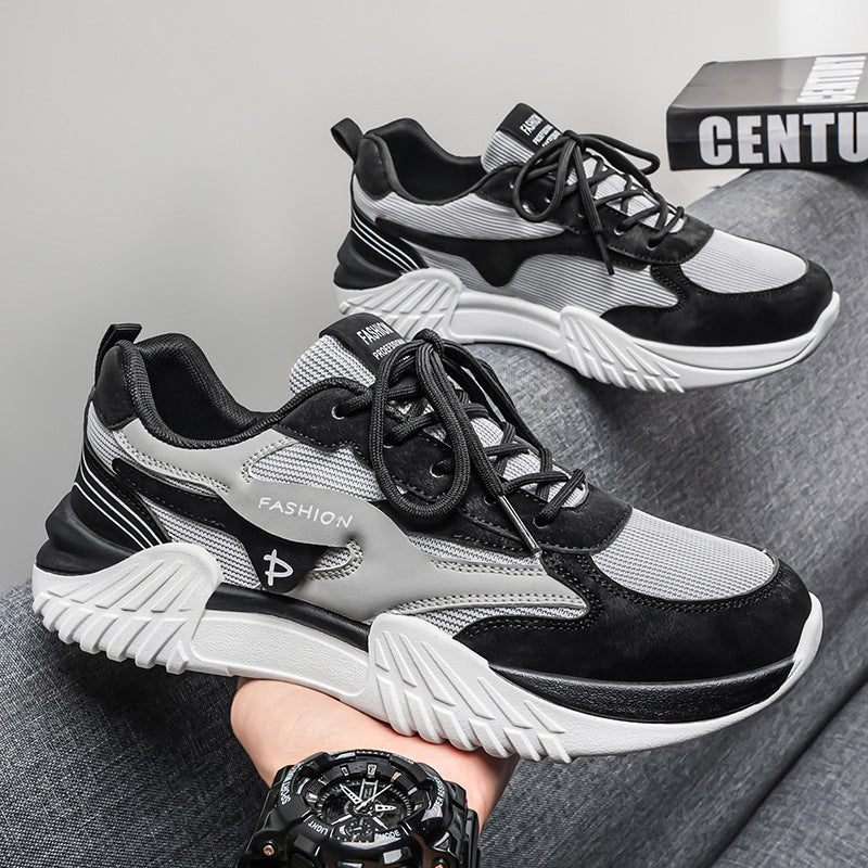 Damen Sportliche Sneakers mit atmungsaktivem Obermaterial und stabiler Laufsohle EB