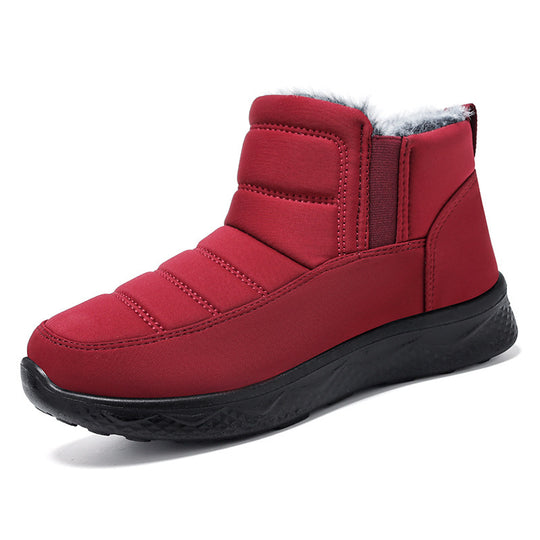 Damen Warmfutter Winterstiefel mit rutschfester Sohle und isolierender Technologie EB