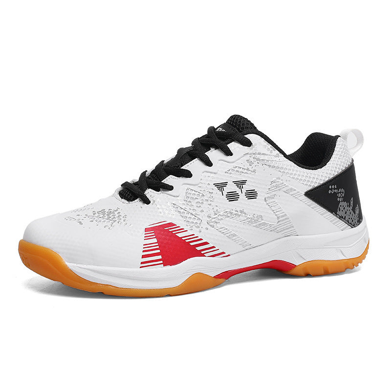 Unisex leichte atmungsaktive Indoor-Tennisschuhe mit stabiler nicht abfärbender Sohle und stoßdämpfung EB