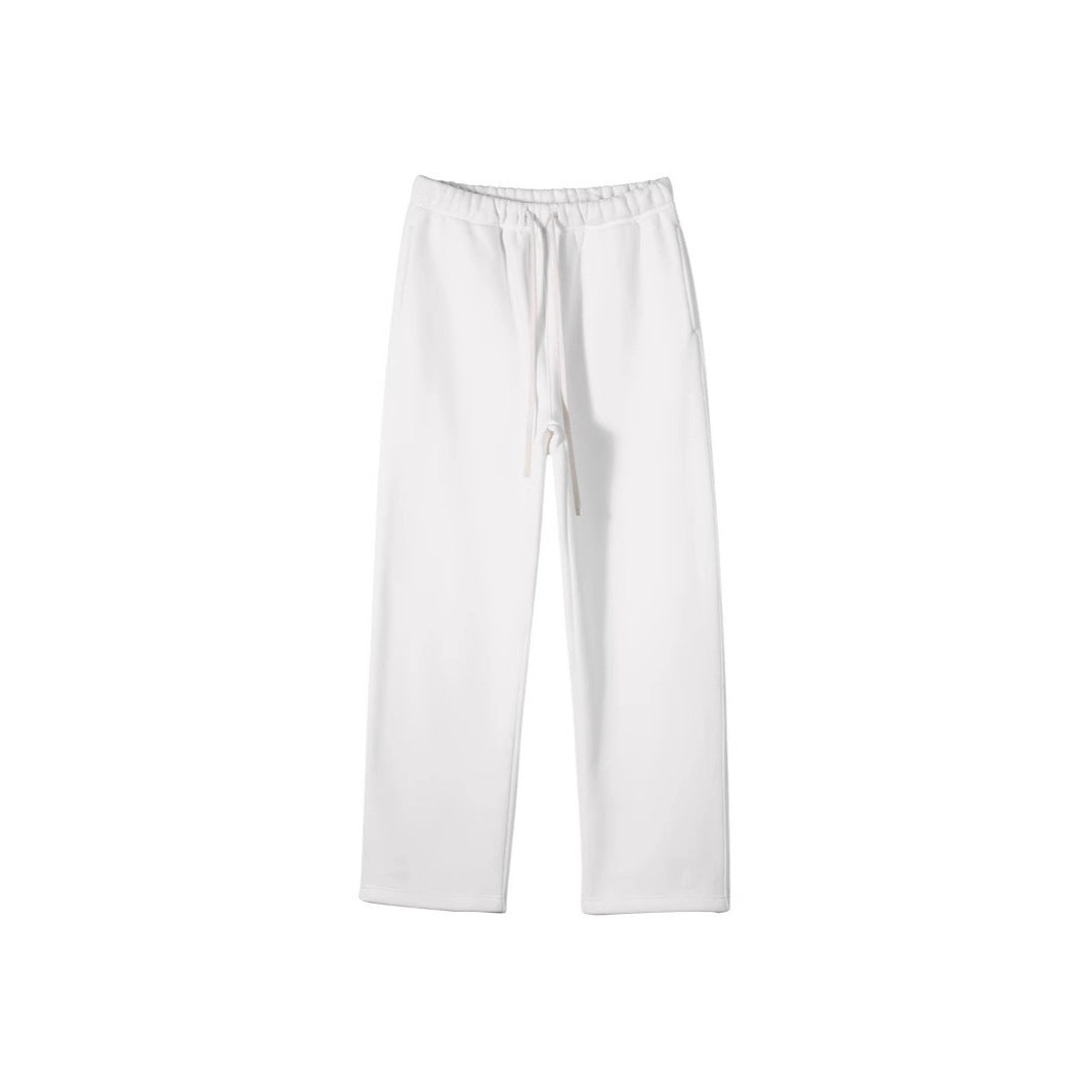 Damen nan weite Relax-Sweathose mit elastischem Komfortbund, kontrastierendem Kordelzug und geradem Bein EB