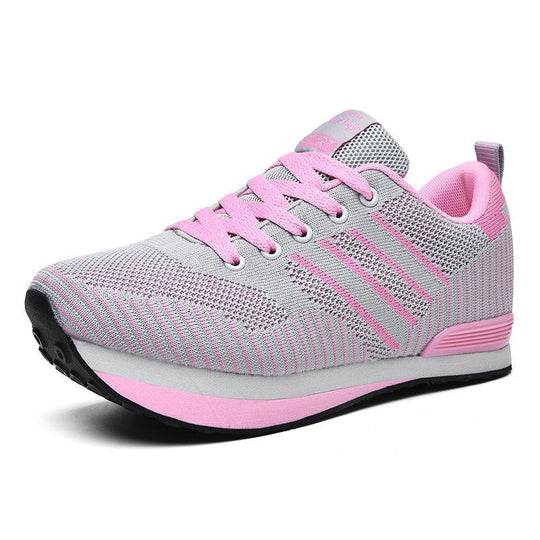 Damen Atmungsaktive Fitness-Sneaker mit gepolstertem Sohlenkomfort EB