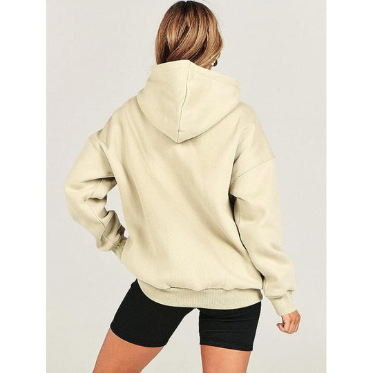 Damen bequeme Kapuzen-Sweatshirt EB