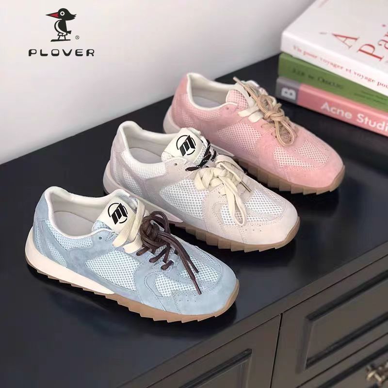 Damen Sportliche Sneakers mit atmungsaktiver Mesh-Oberfläche und stabiler Laufsohle EB