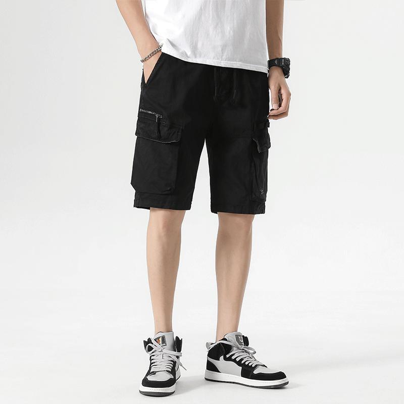 Herren Cargoshorts mit praktischen Taschen und elastischem Bund EB