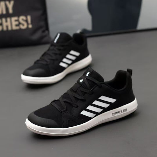 Damen Sportliche Freizeitschuhe mit anti-rutsch Sohle und atmungsaktivem Obermaterial EB