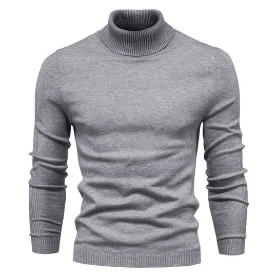 Herren Rollkragenpullover aus feinster Wolle EB