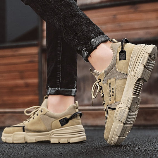 Damen Sportliche Sneakers mit stoßdämpfender Sohle EB