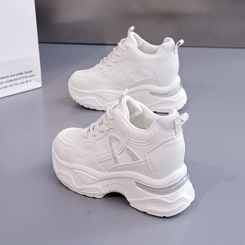 Damen modische Sneakers mit dämpfenden Eigenschaften und sportlichem Design EB