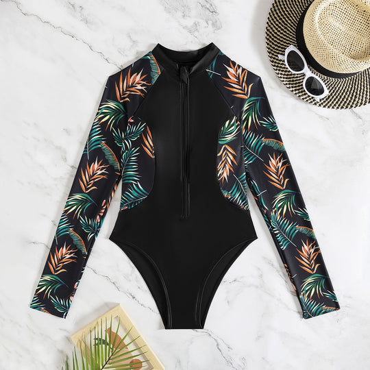 Damen Langärmliger Neopren-Schwimmanzug EB