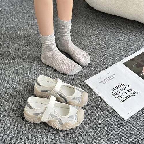 Damen Sportliche Sandalen mit verstellbarem Riemen und rutschfester Sohle EB