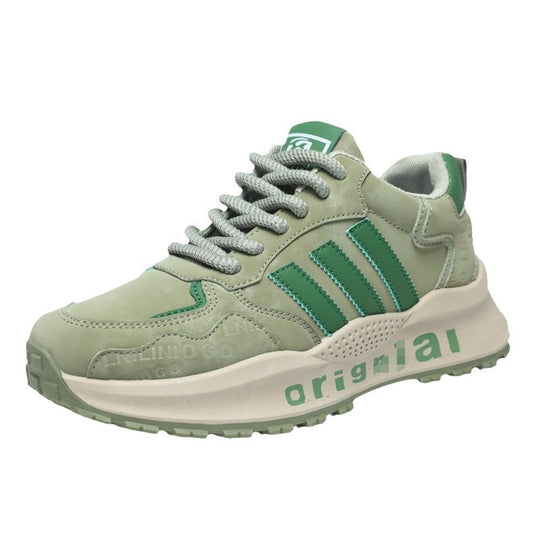 Damen Sportliche Lifestyle Sneakers mit verstärkter Dämpfung und rutschfester Sohle EB