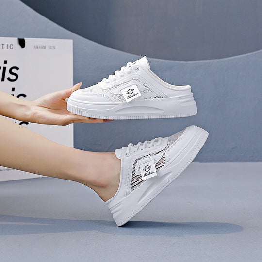 Damen Freizeitsneaker mit atmungsaktivem Mesh-Obermaterial und elegantem Design EB