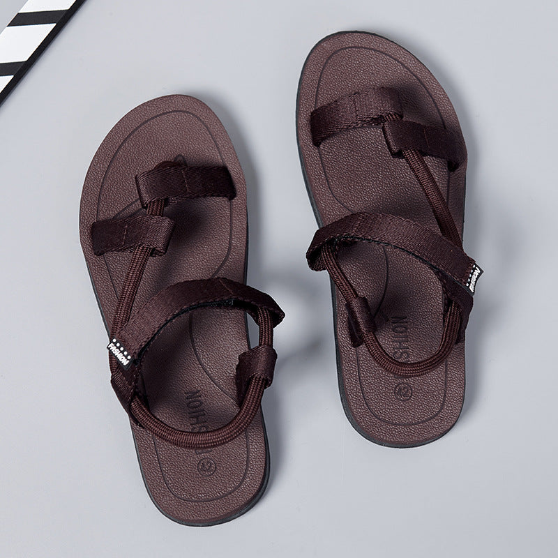 Damen Bequeme Outdoor-Sandalen mit verstellbaren Riemen und rutschfester Sohle EB