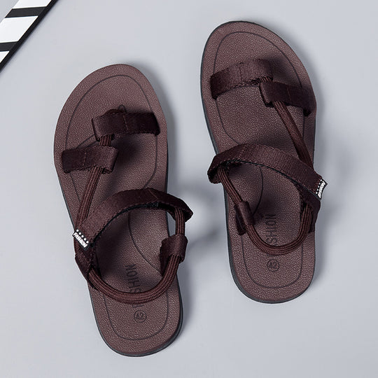 Damen Bequeme Outdoor-Sandalen mit verstellbaren Riemen und rutschfester Sohle EB